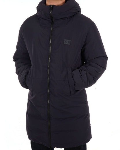 Benetton Longline Padded Jacket Navy
