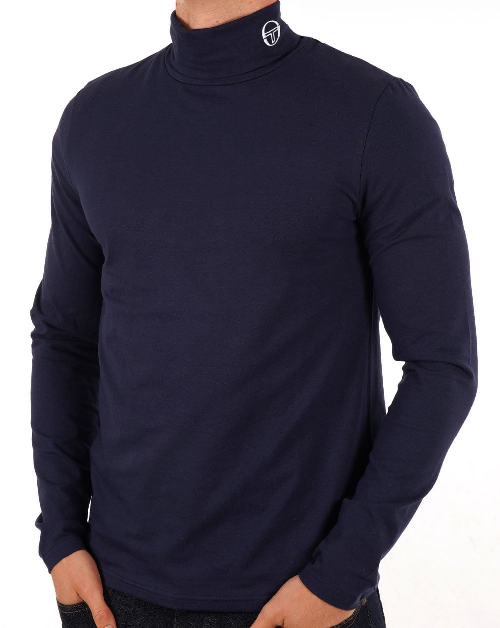 Sergio Tacchini Roll Neck Navy