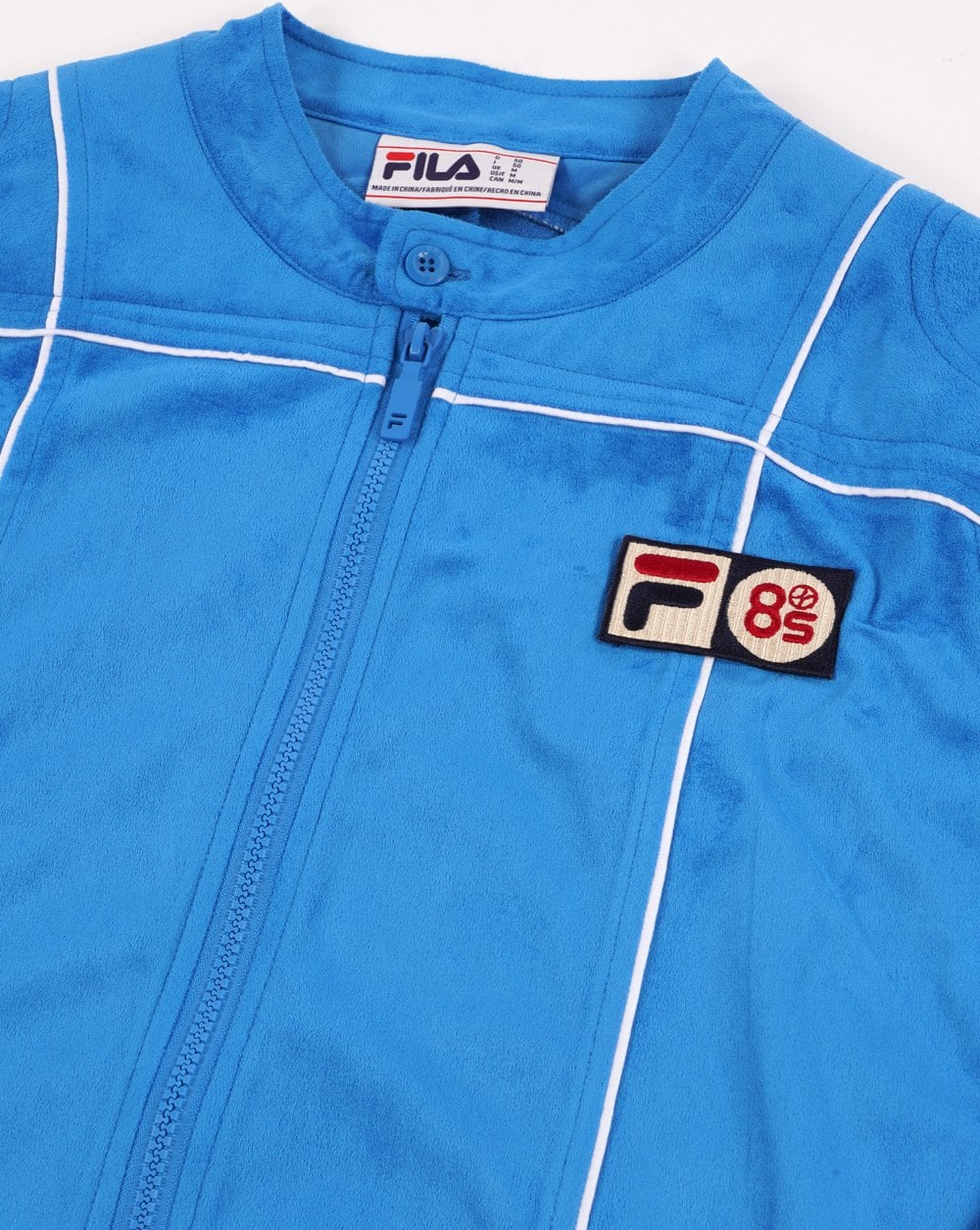 Fila Vintage Terrinda Mk3 Pro Badged Track Top French Blue/White