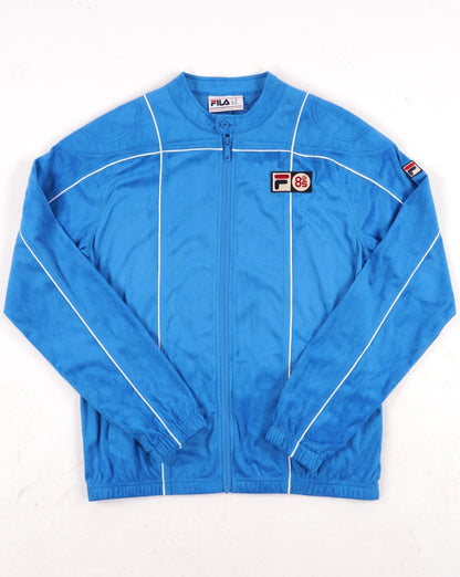 Fila Vintage Terrinda Mk3 Pro Badged Track Top French Blue/White