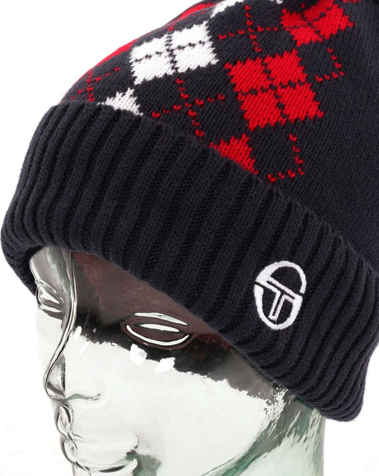 Sergio Tacchini Sergio Tacchini Lochlade Beanie Navy Blue