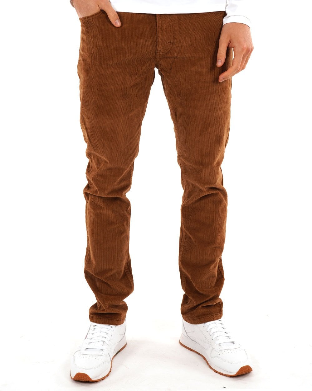 Benetton 5 Pocket Cords Brown