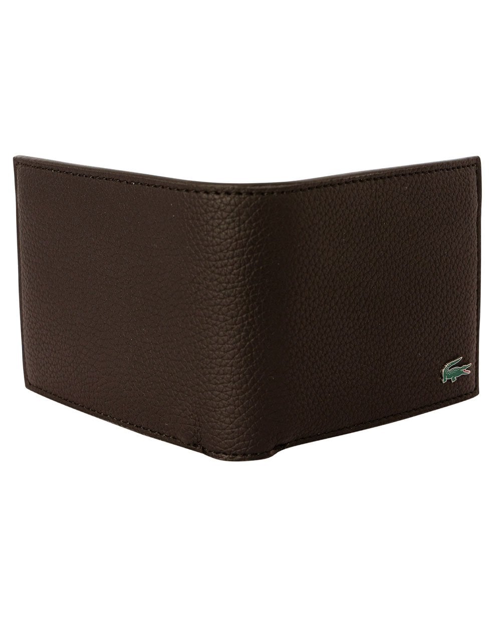 Lacoste Billfold Wallet Gift Box Brown