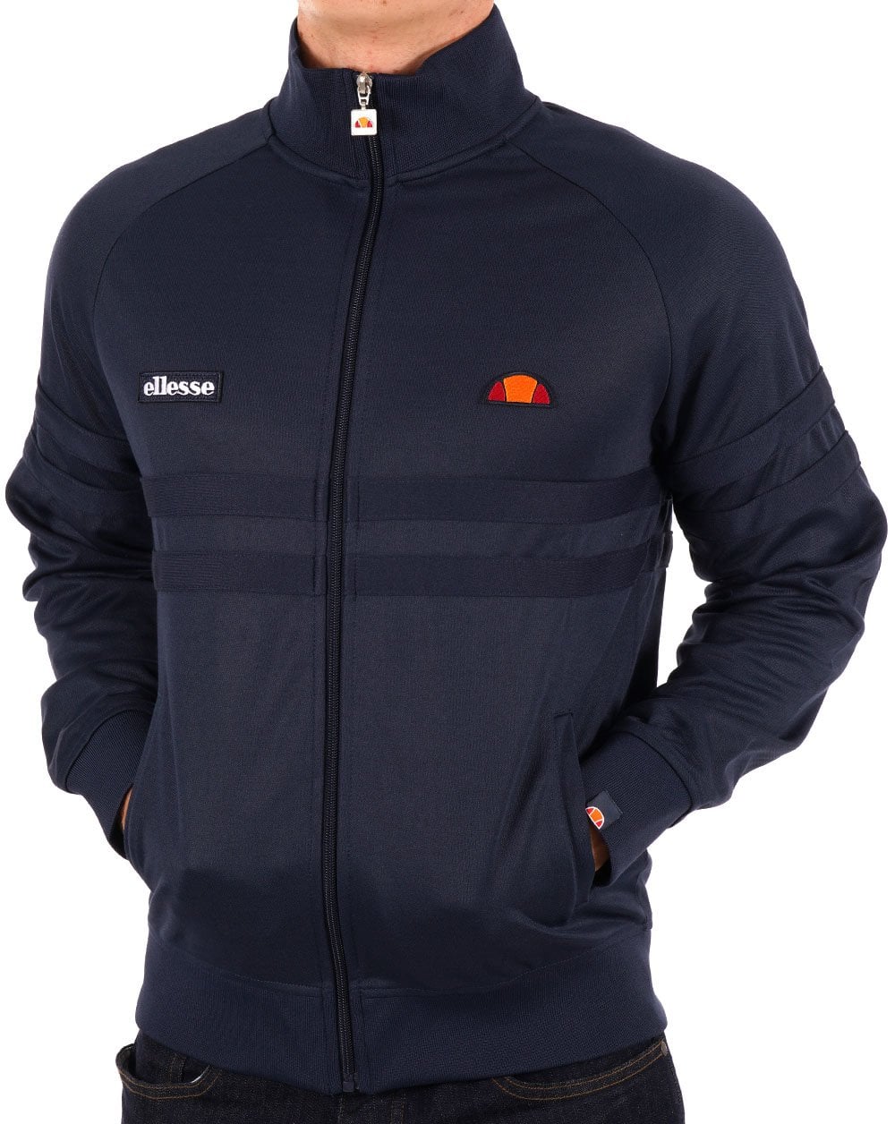 Ellesse Rimini Track Top Tonal Navy
