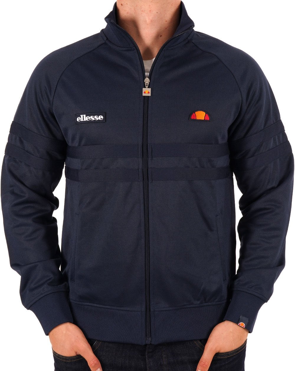 Ellesse Rimini Track Top Tonal Navy