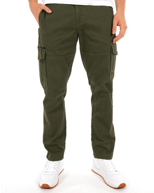 80s Casual Classics Cargo Trousers Khaki