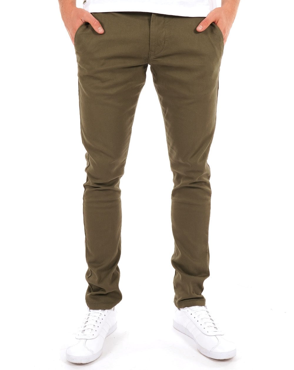 80s Casual Classics Textured Chino Olive