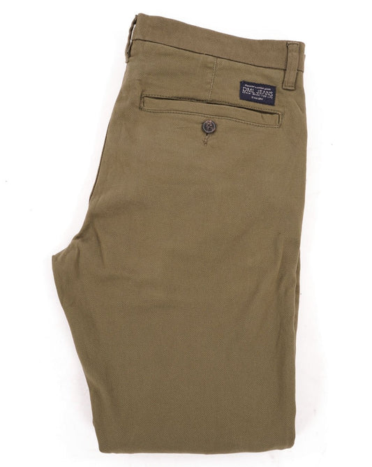 80s Casual Classics Textured Chino Olive
