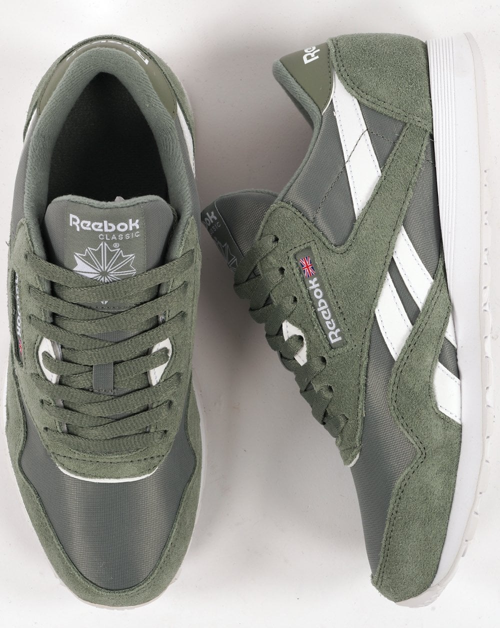 Reebok Classic Nylon Harmony Green/White