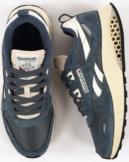Reebok Classic Leather Hexalite Trainers Blue/Chalk