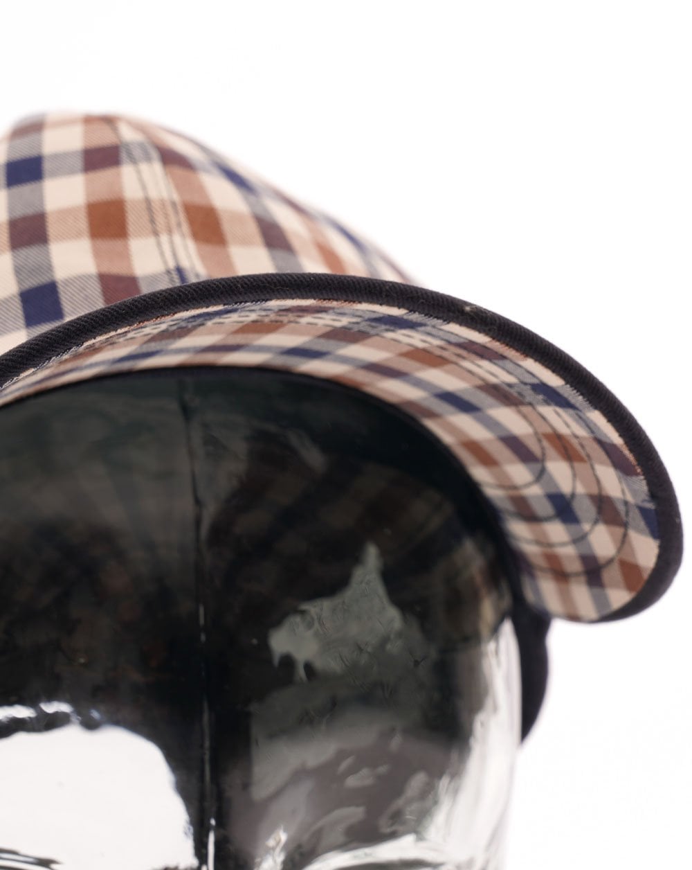 Aquascutum Kiril Cap Navy Check