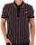 Ben Sherman Vertical Stripe Polo Black