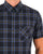 Ben Sherman Frame Check SS Shirt Dark Navy