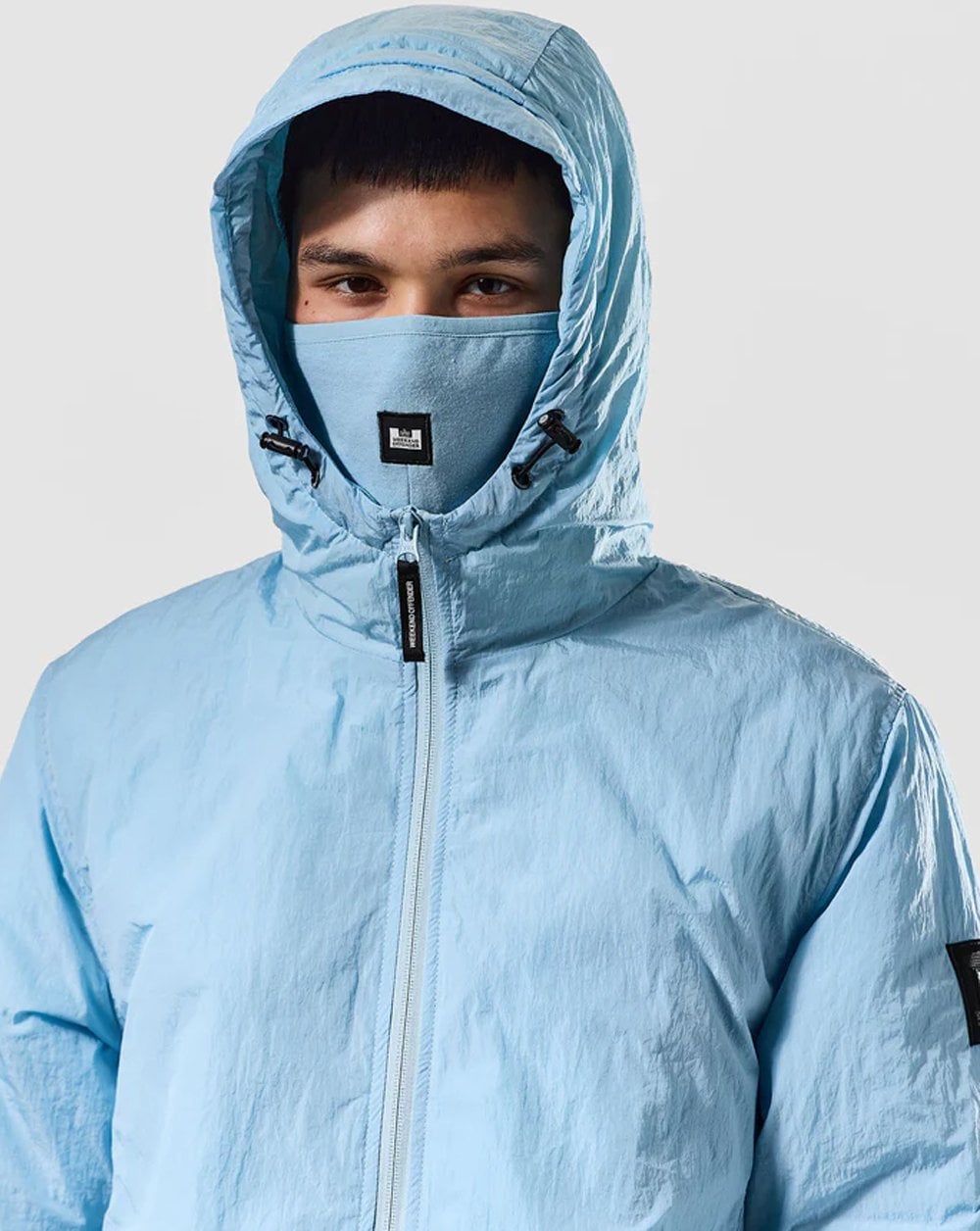 Weekend Offender Padded Technician Jacket Sky Blue