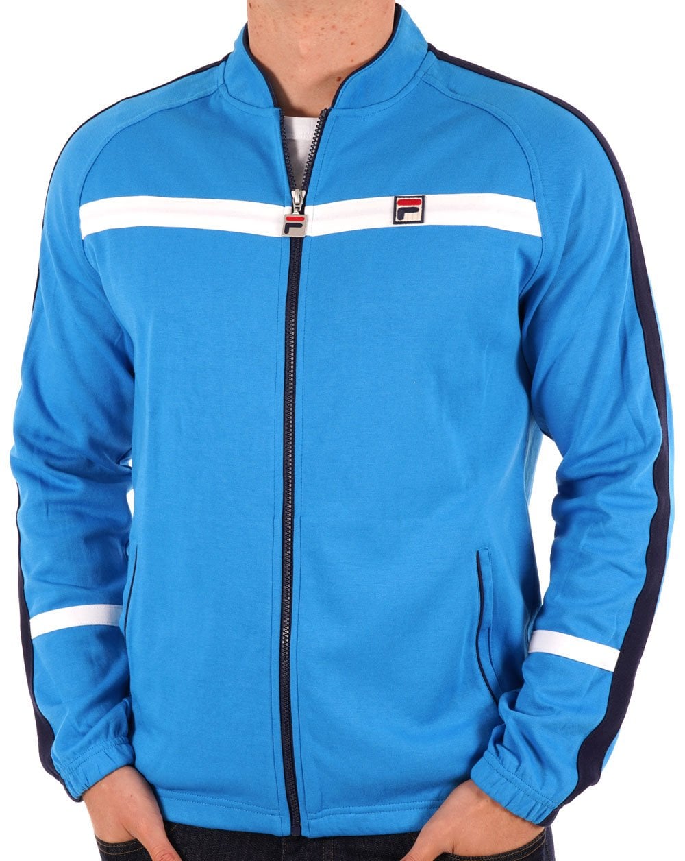 Fila Vintage Zio Track Top French Blue