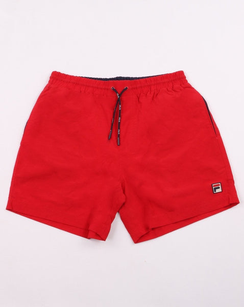 Fila Vintage Swim Shorts Red/Navy