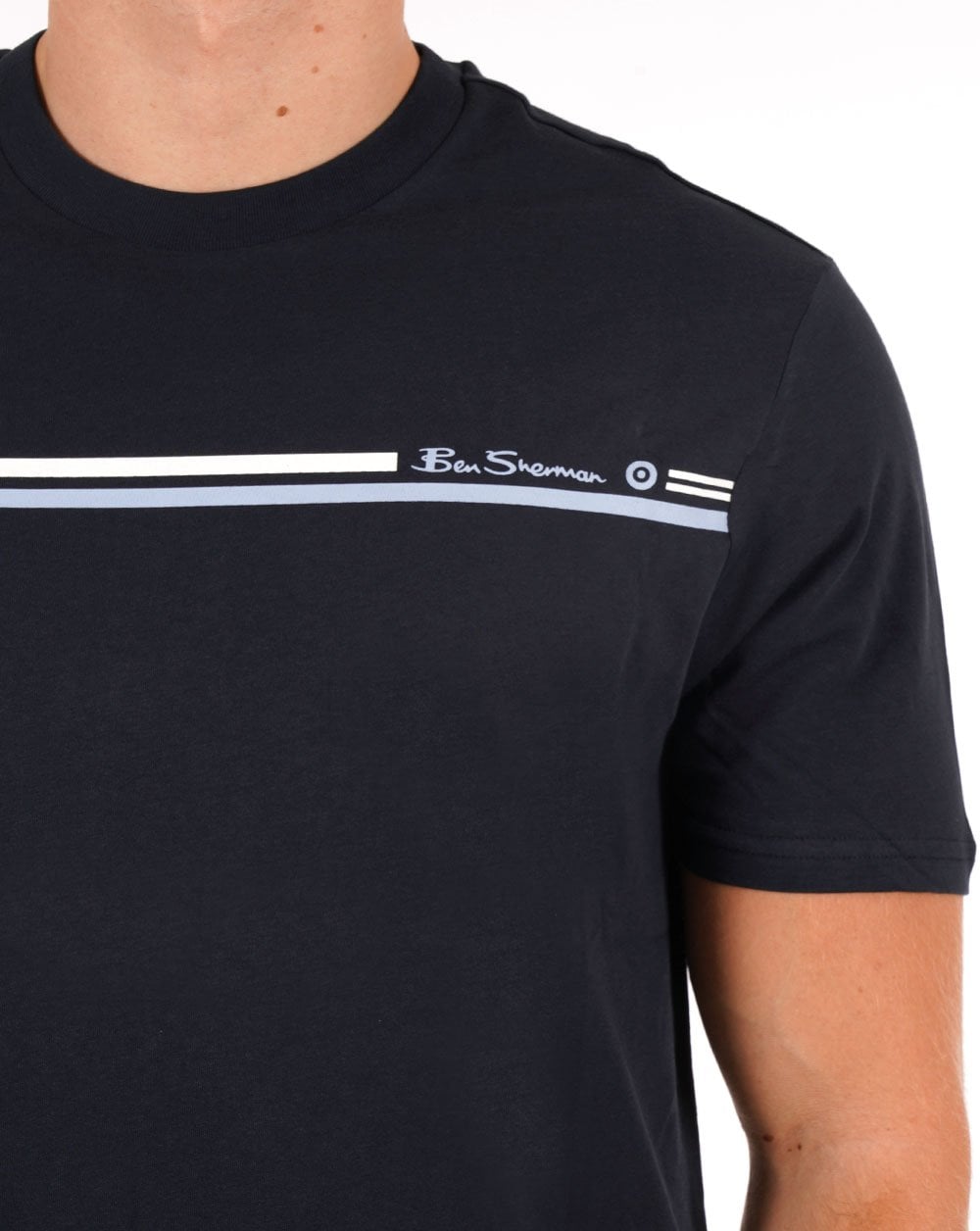 Ben Sherman Stripe T-shirt Navy
