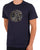 Pretty Green Thomas Check Logo T-shirt Navy
