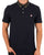 Pretty Green Thomas Check Collar Polo Navy