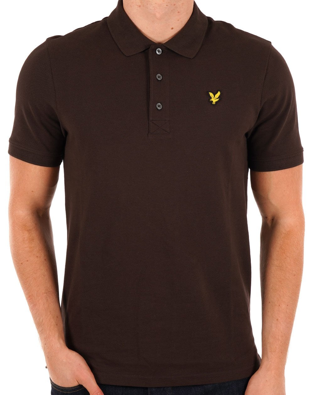 Lyle And Scott Polo Shirt Dk Choc