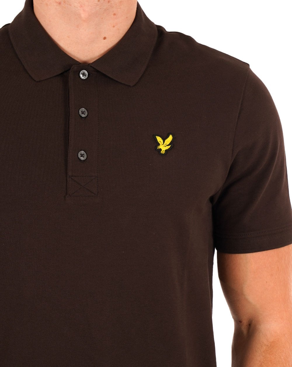 Lyle And Scott Polo Shirt Dk Choc
