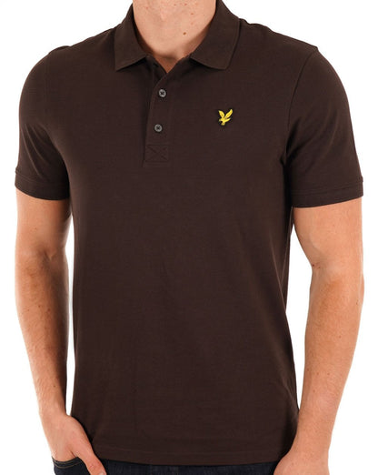 Lyle And Scott Polo Shirt Dk Choc
