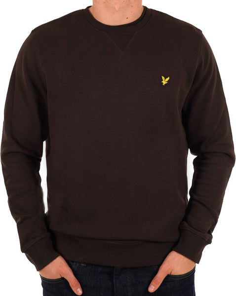 Lyle & Scott Crew Neck Sweatshirt Dk Choc