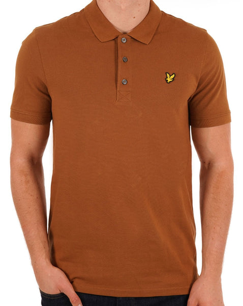 Lyle And Scott Polo Shirt Farrier Bronze
