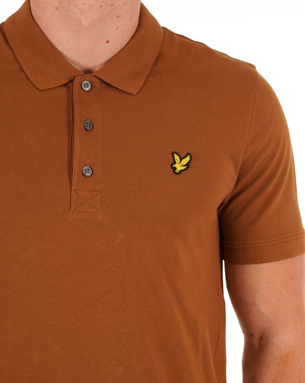 Lyle And Scott Polo Shirt Farrier Bronze