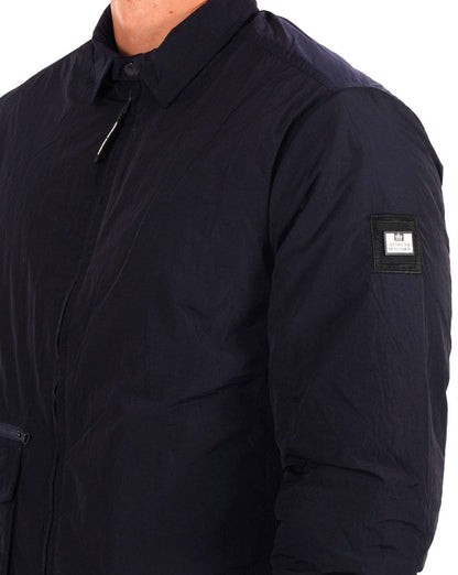 Weekend Offender Vinnie Thermo Overshirt Navy