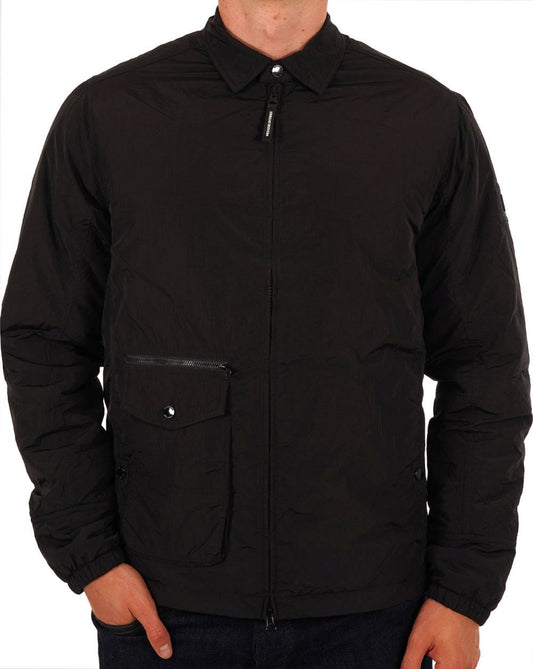 Weekend Offender Vinnie Thermo Overshirt Black