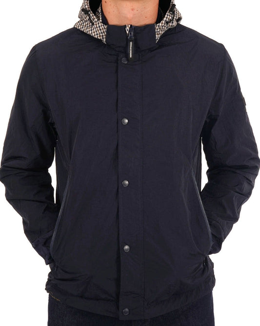 Weekend Offender Weekend Offender Saunders AW Jacket Navy/Check