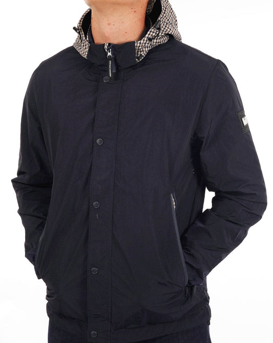 Weekend Offender Weekend Offender Saunders AW Jacket Navy/Check