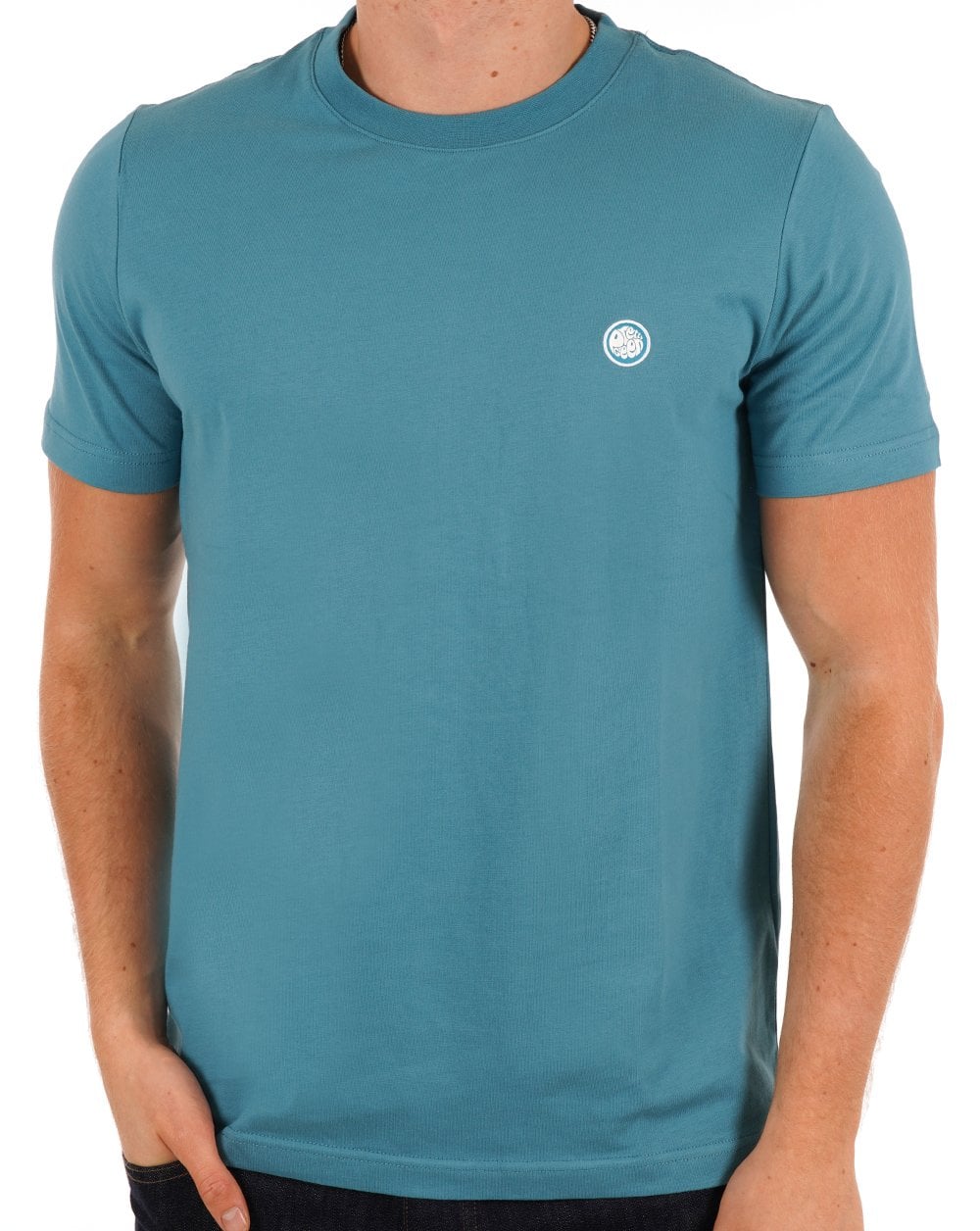 Pretty Green Mitchell T-shirt Bright Blue