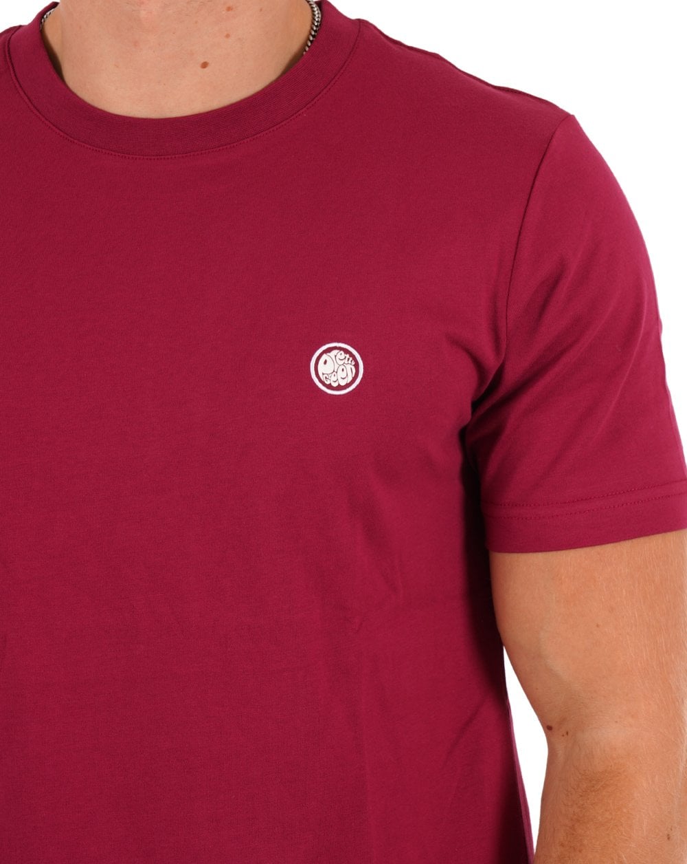 Pretty Green Mitchell T-shirt Dark Pink