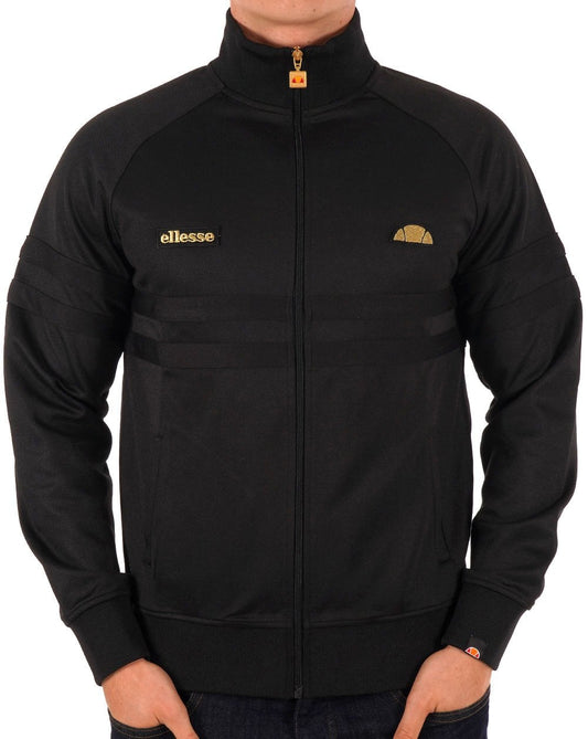 Ellesse Rimini Track Top Black/Gold