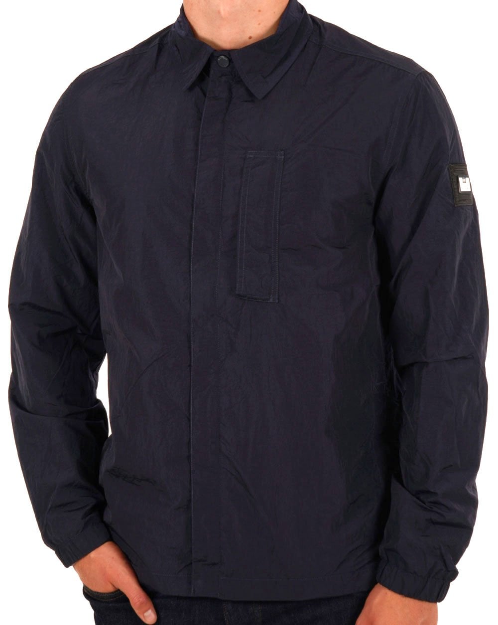 Weekend Offender Porter Overshirt Navy