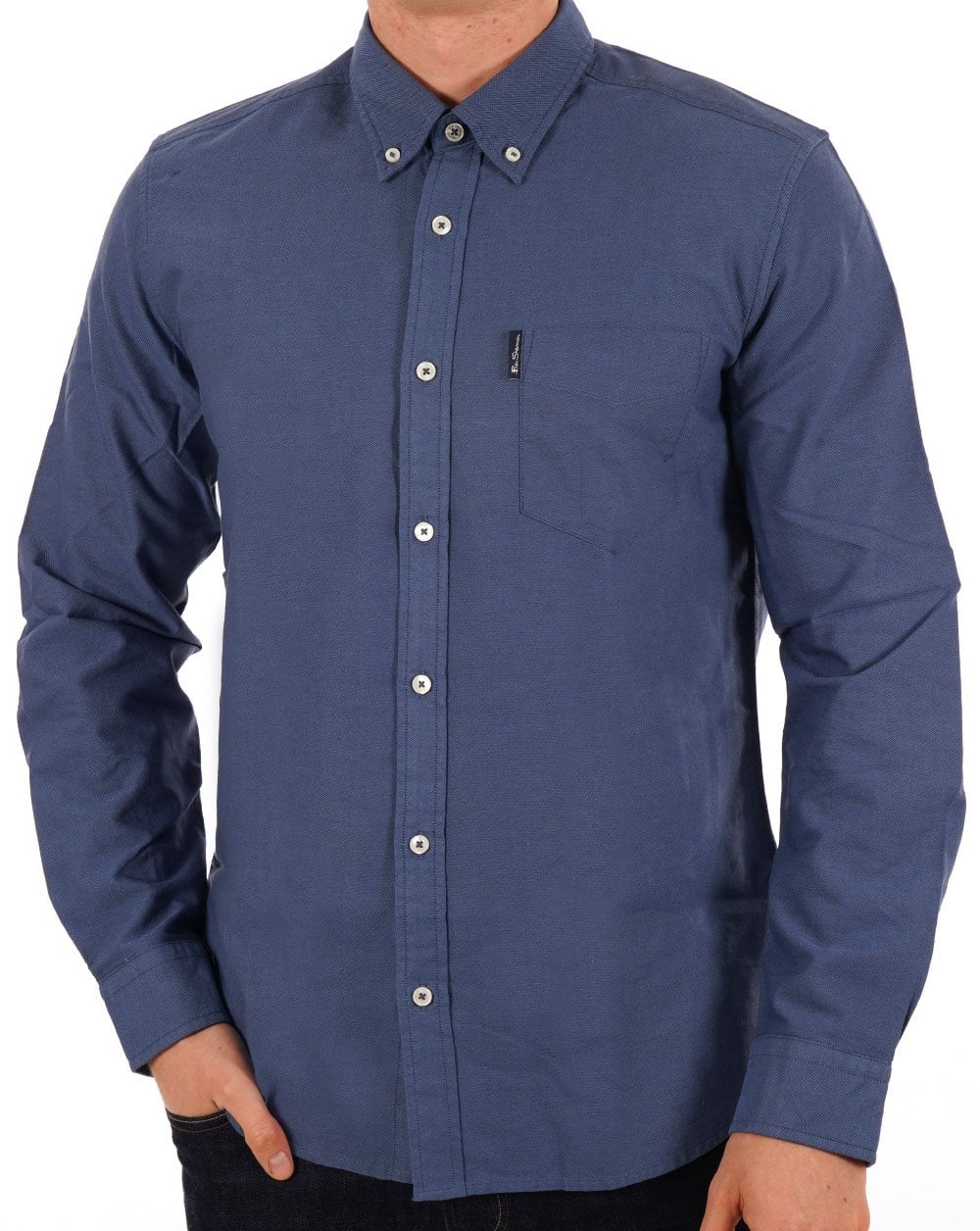 Ben Sherman Signature Oxford Shirt Riviera Blue