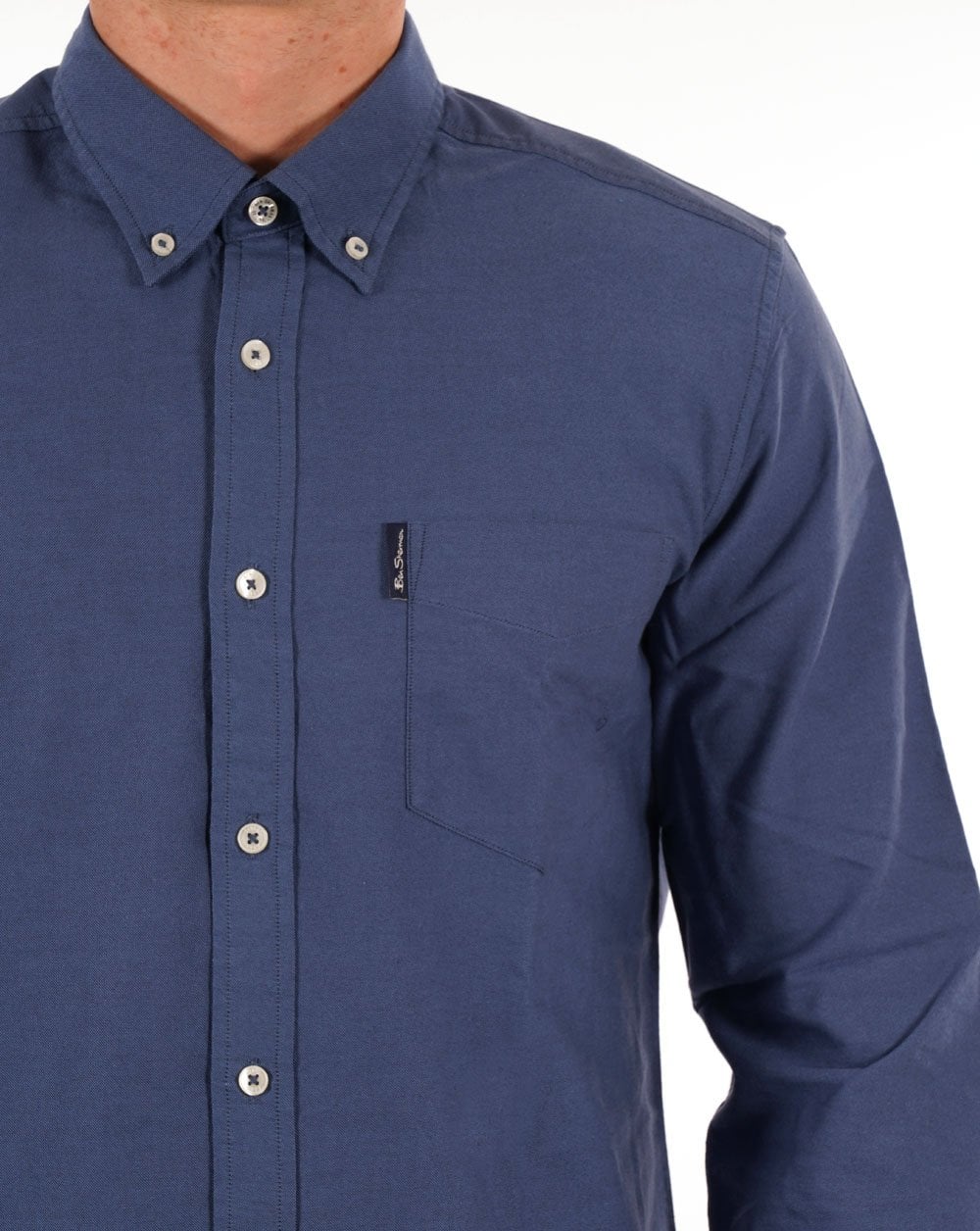 Ben Sherman Signature Oxford Shirt Riviera Blue
