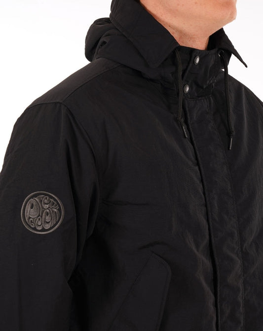 Pretty Green Pretty Green Sheraton Parka Black