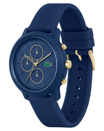 Lacoste 12.12 Chronograph Watch Navy/Gold