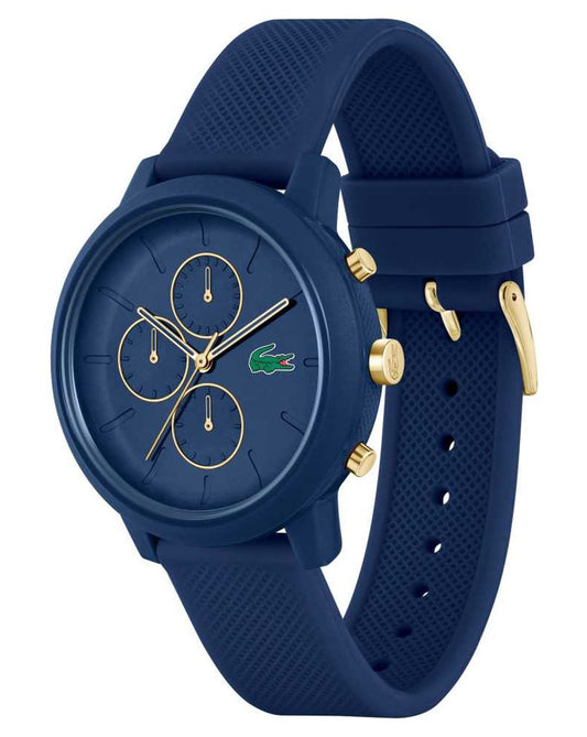 Lacoste Lacoste 12.12 Chronograph Watch Navy/Gold