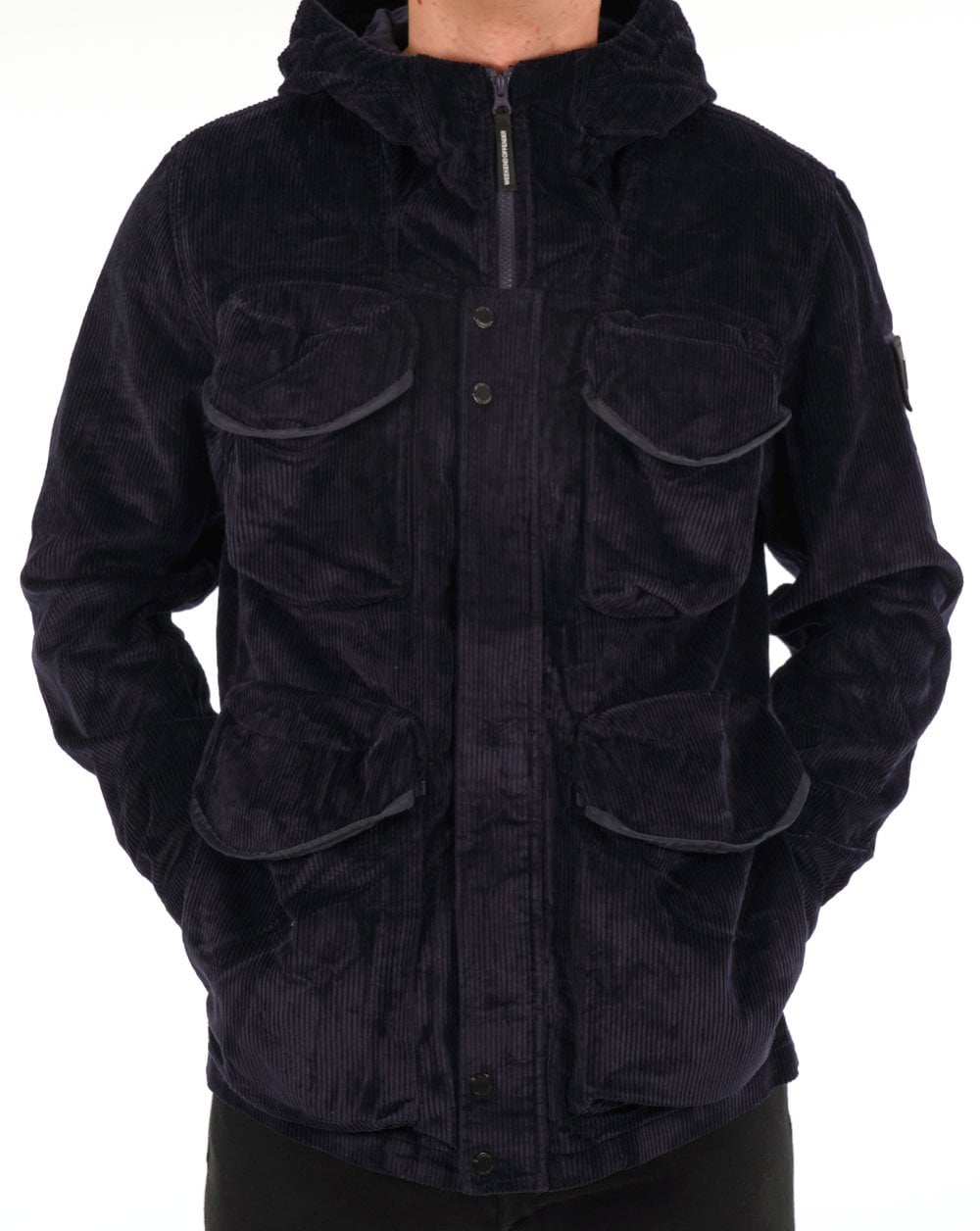 Weekend Offender Cotoca Cord Jacket Navy