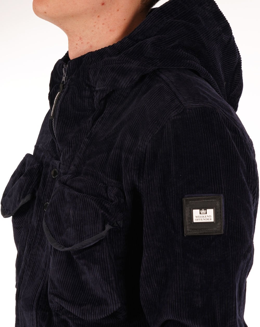 Weekend Offender Cotoca Cord Jacket Navy