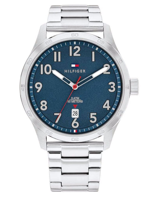TOMMY WATCHES Tommy Hilfiger Watches Forrest Watch Silver/Blue