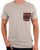 Barbour Goole Pocket T-shirt Grey Marl