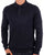 Barbour Bassington Knitted LS Polo Dark Navy