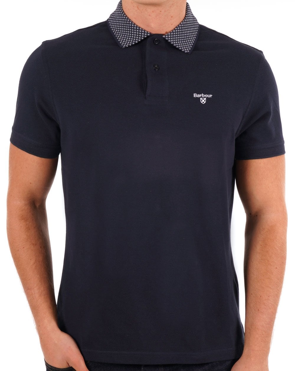 Barbour Bothian Polo Shirt Navy