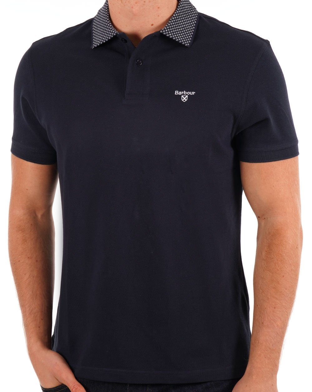 Barbour Bothian Polo Shirt Navy