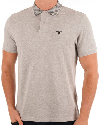 Barbour Bothian Polo Shirt Grey Marl